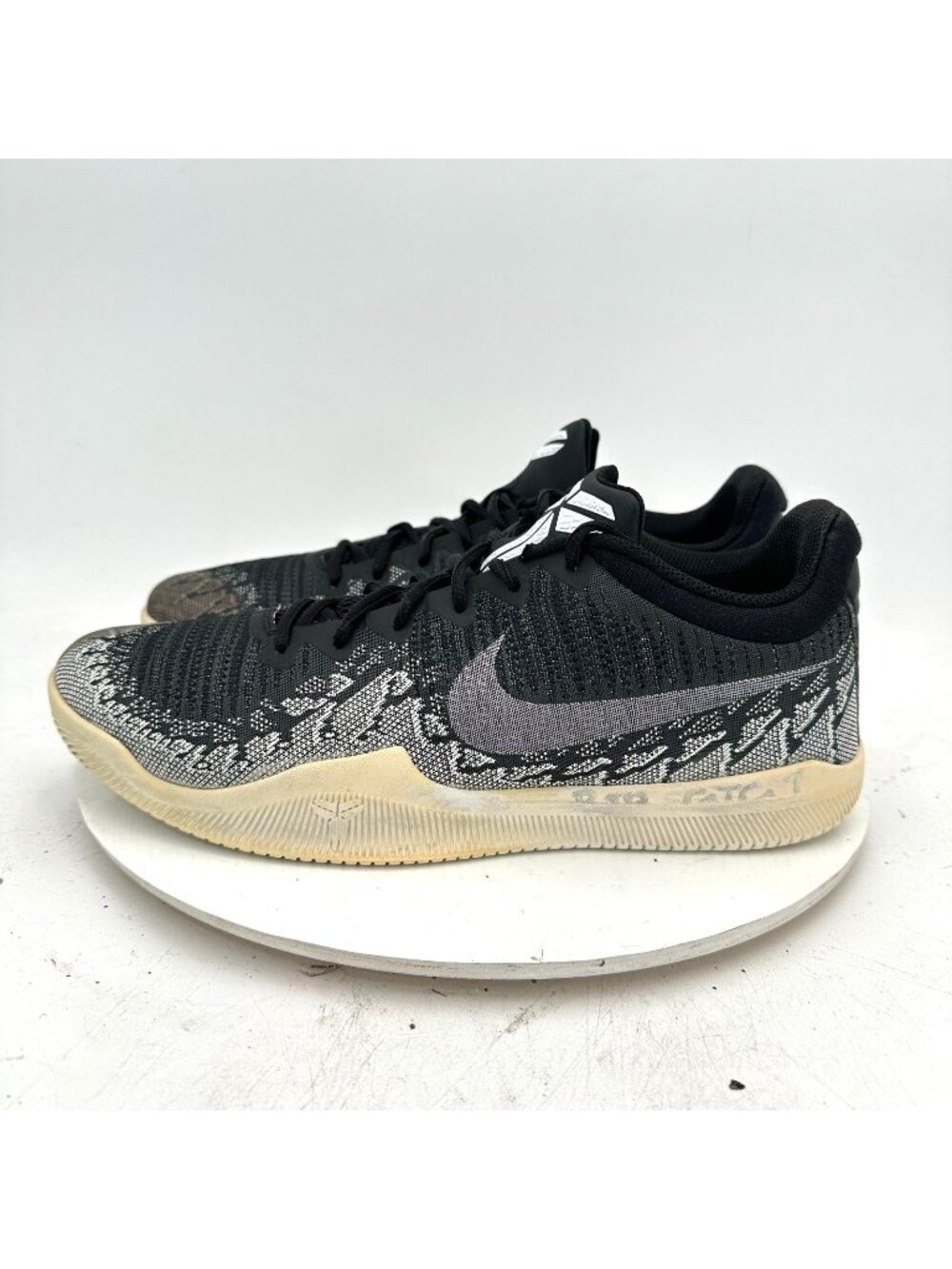 Nike Kobe Mamba Rage Men Size 11 908972-001 Black Anthracite Basketball Shoes